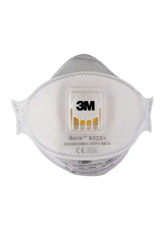 3M Aura Stofmasker FFP2 9322+ 10-pak
