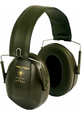 3M Peltor Bull's Eye I Gehoorkappen H515FB-508-GN Groen Opvouwbaar