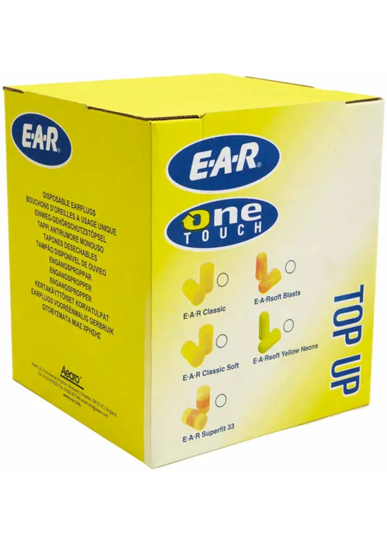 3M E-A-R Classic Oordoppen  PD-01-009 Opvulzakje 500 Paar/zak