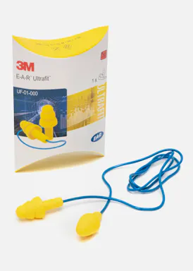 3M EAR UF-01-000 Ultrafit Oordoppen Met Koord (50 stuks)