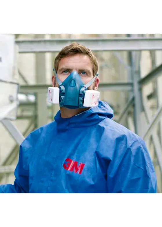3M 7502 Herbruikbaar Halfgelaatsmasker Siliconen M
