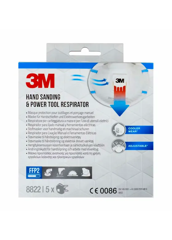 3M Stofmasker FFP2 8822 5/Pak