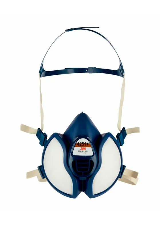 3M Maintenance Free Half Mask Respirator FFABEK1P3 D Filters 4279+