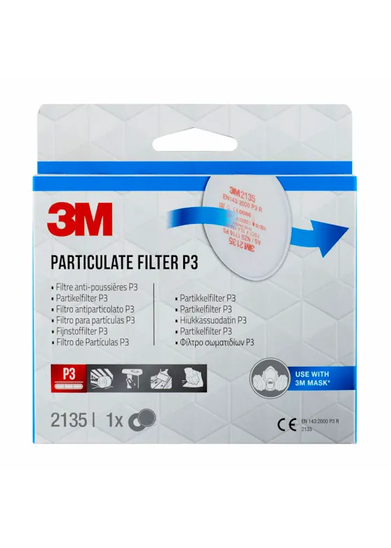 3M Fijnstoffilter 2135 P3 1 pr/pak