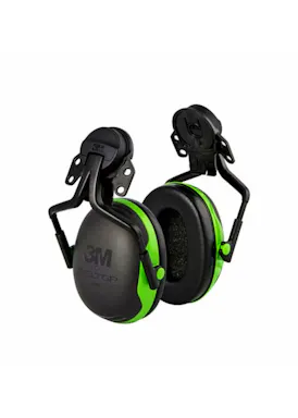 3M Peltor Gehoorkappen X1P5E Helmbevestiging Groen