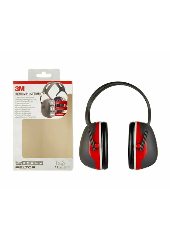 3M Peltor Premium Plus Earmuffs X3A 1/PK (95 - 110 dB)