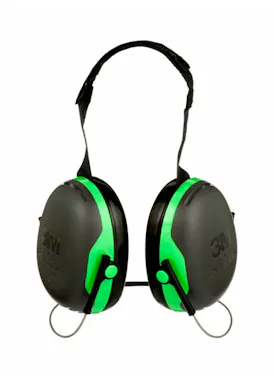 3M Peltor Gehoorkappen X1B Nekband Groen