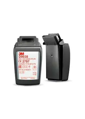 3M Secure Click Deeltjesfilter P3 R D9038