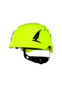 3M SecureFit Veiligheidshelm X5514V-CE Hi-Viz Groen miniatuur