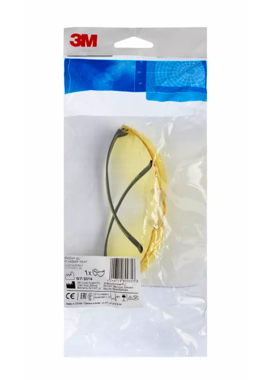 3M Securefit SF403AFA V.Bril PC Amber