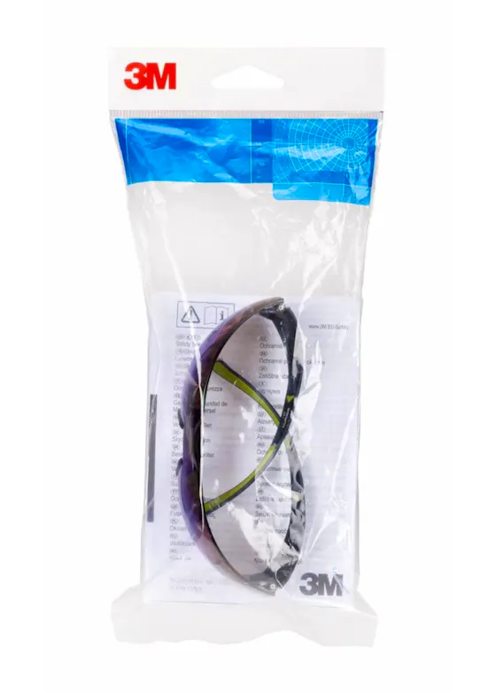 3M Bril SecureFit Blauw AS Mirrror SF408ASB