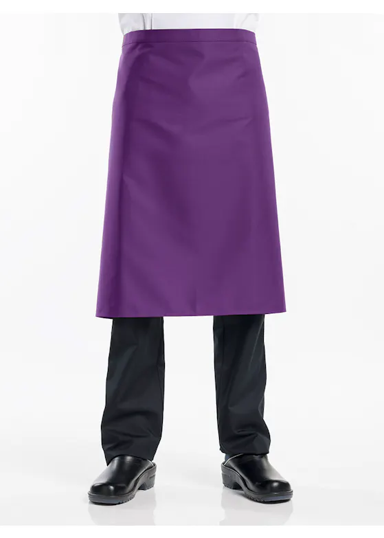 Chaud Devant Apron Aubergine