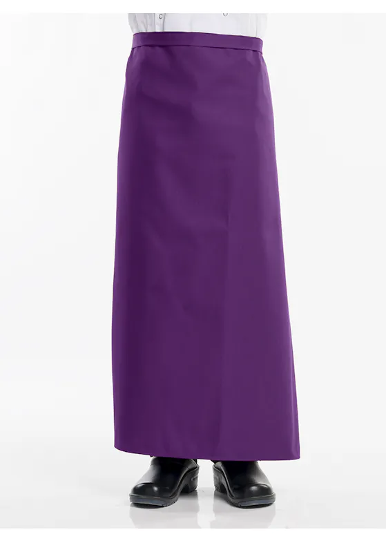 Chaud Devant Apron Aubergine