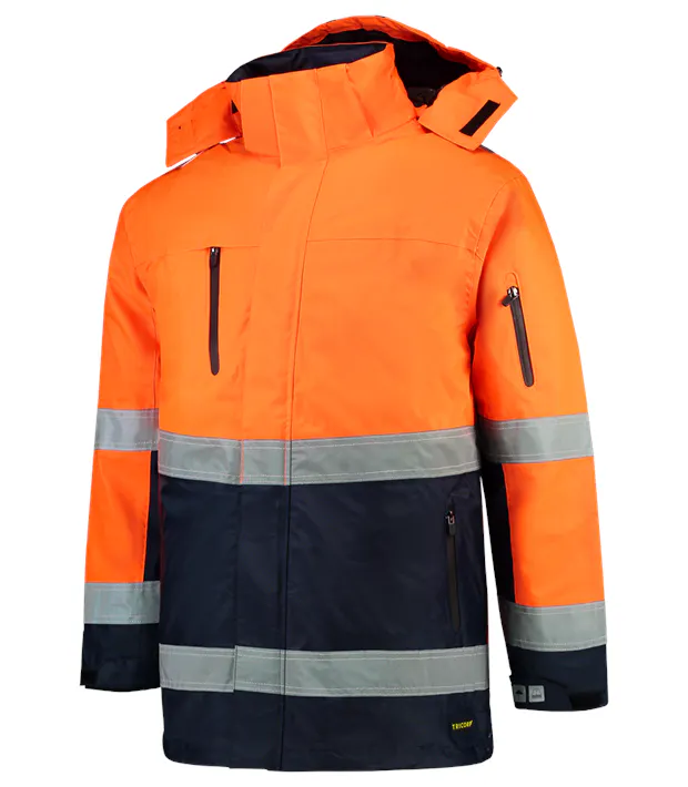 Oranje/Marineblauw