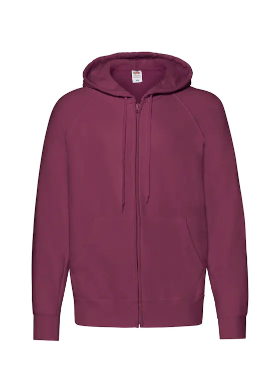 Fruit of The Loom Lightweight Hooded Sweat Jacket