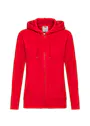 Fruit of The Loom Dames Premium Hooded Sweat Jacket miniatuur
