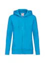 Fruit of The Loom Dames Premium Hooded Sweat Jacket miniatuur