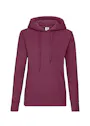 Fruit of The Loom Dames Classic Hooded Sweat miniatuur