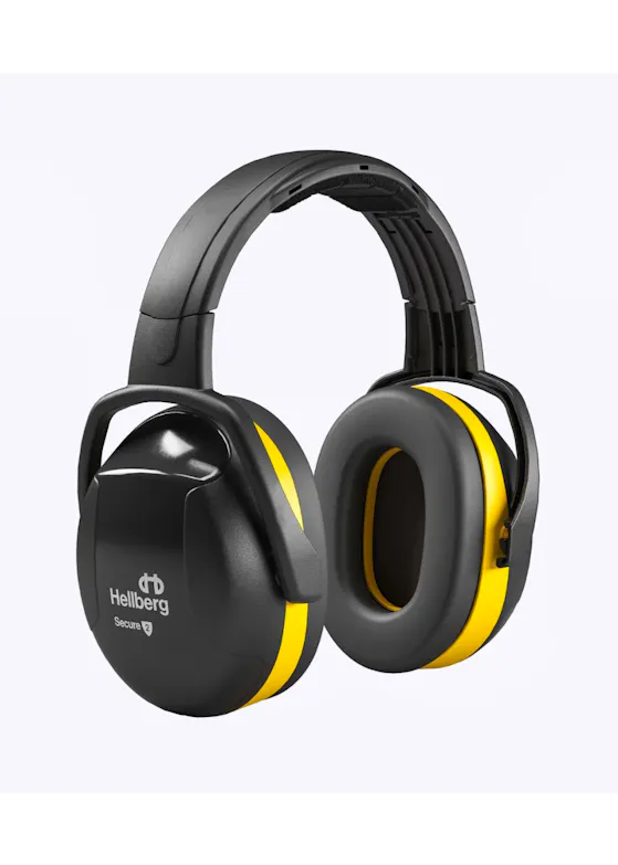 Hellberg Safety Secure 2 hoofdband geel