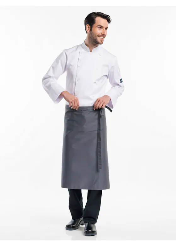 Chaud Devant Apron Grey