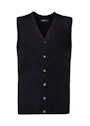 Russell Z719M V-Neck Sleeveless Knitted Cardigan Regular Fit miniatuur