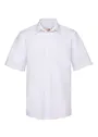 Fruit of The Loom F603 Poplin Shirt Korte Sleeve Regular Fit miniatuur