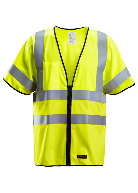 Snickers Workwear ProtecWork 4361 Vest Klasse 3 Vlamvertragend Reflecterend