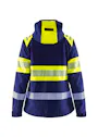 Blåkläder 4404 Dames Softshell Jack High Visibility miniatuur