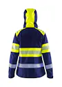 Blåkläder 4404 Dames Softshell Jack High Visibility miniatuur
