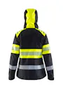 Blåkläder 4404 Dames Softshell Jack High Visibility miniatuur