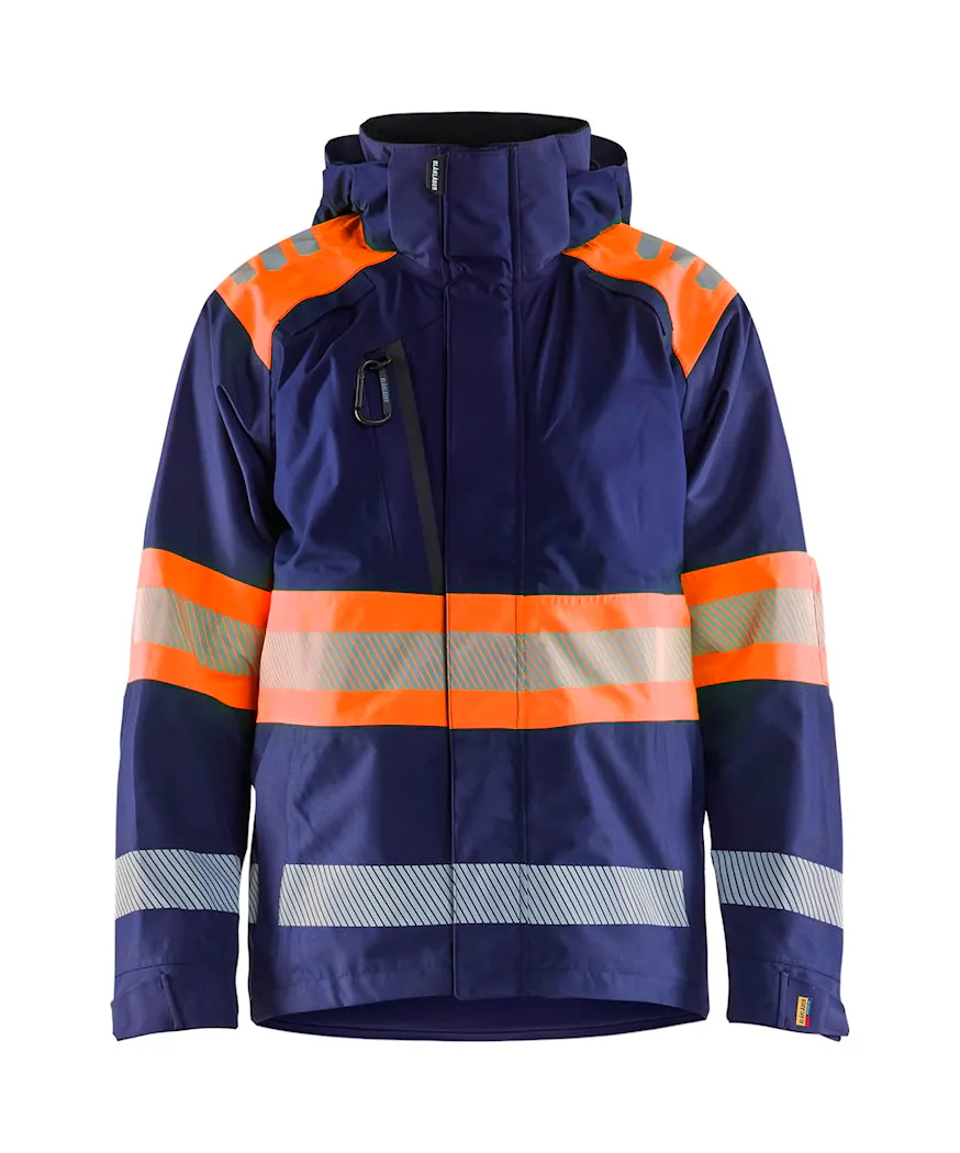 Marineblauw/Oranje