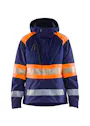 Blåkläder 4430 Dames Shelljack High Visibility miniatuur