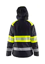 Blåkläder 4430 Dames Shelljack High Visibility miniatuur