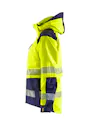 Blåkläder 4436 Dames Shelljack High Visibility miniatuur