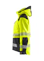 Blåkläder 4436 Dames Shelljack High Visibility miniatuur