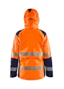 Blåkläder 4436 Dames Shelljack High Visibility miniatuur