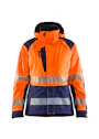 Blåkläder 4436 Dames Shelljack High Visibility miniatuur