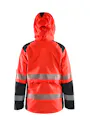 Blåkläder 4436 Dames Shelljack High Visibility miniatuur