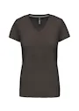 Kariban K381 T-Shirt V-Hals Korte Mouwen Dames miniatuur