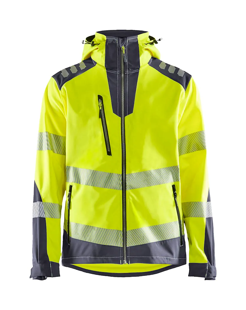 High Vis Geel/Medium Grijs