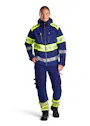 Blåkläder 4494 Softshell Jack High Visibility miniatuur