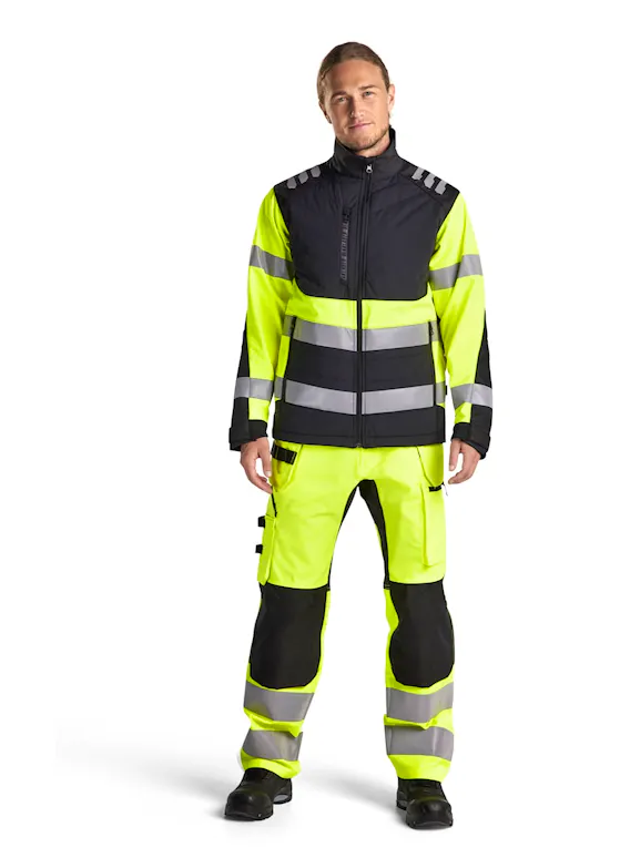 Blåkläder 4497 Softshell Jack High Visibility