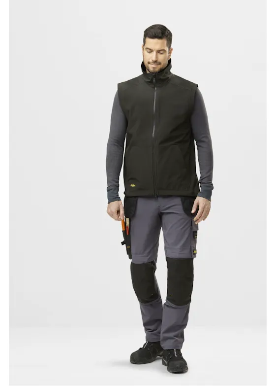 Snickers Workwear 4505 Soft Shell Bodywarmer Winddicht AllroundWork
