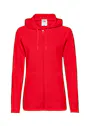 Fruit of The Loom Dames Lightweight Hooded Sweat Jacket miniatuur