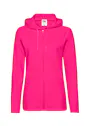 Fruit of The Loom Dames Lightweight Hooded Sweat Jacket miniatuur