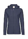 Fruit of The Loom Dames Lightweight Hooded Sweat Jacket miniatuur