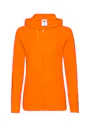 Fruit of The Loom Dames Lightweight Hooded Sweat Jacket miniatuur