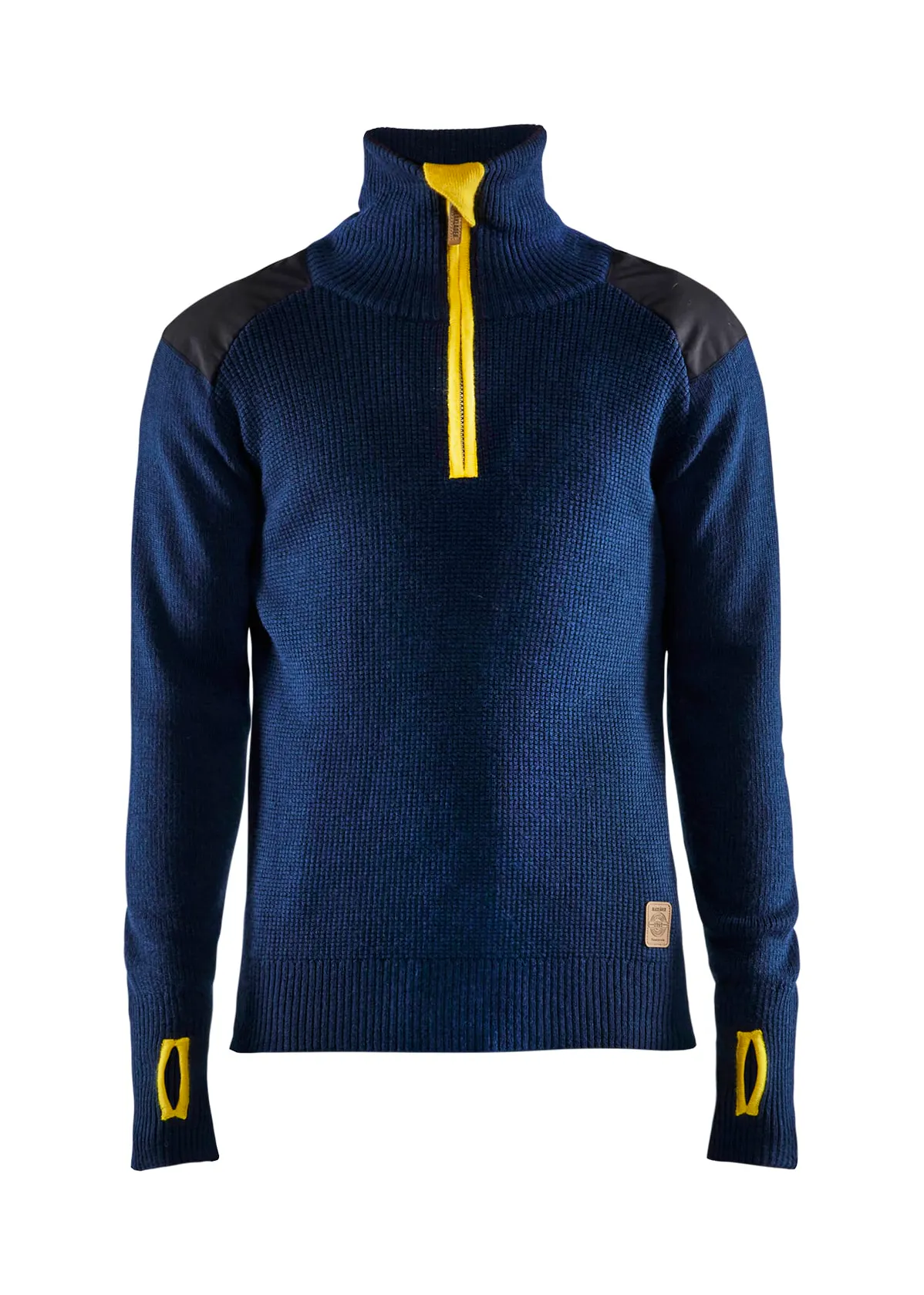 Donkerblauw/Geel