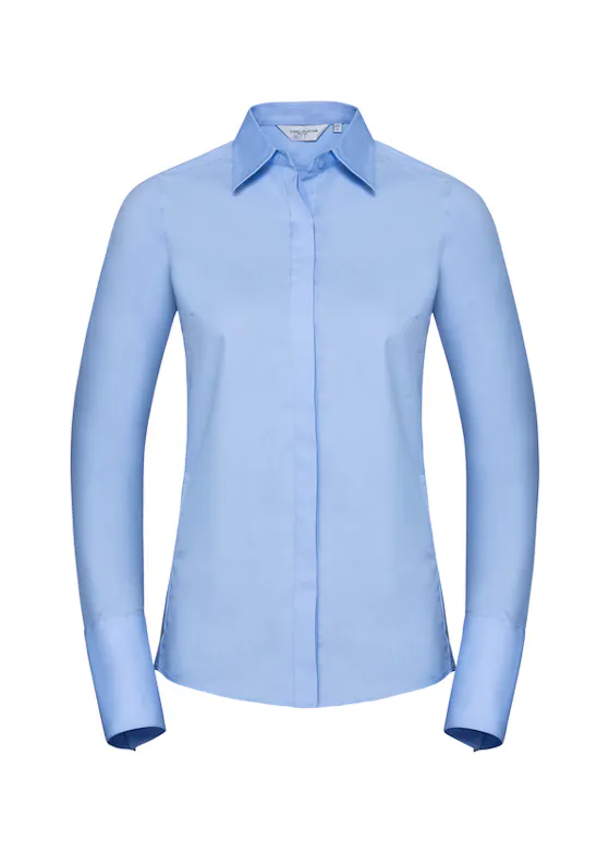 Russell Z960F Ultimate Shirt Long Sleeve Stretch Slim Fit Dames