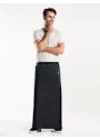 Chaud Devant Apron 1-Pocket Zwart W120-L100 miniatuur